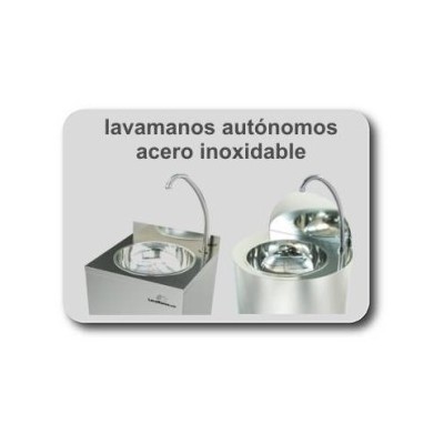 Lavamanos Autónomos Acero Inoxidable